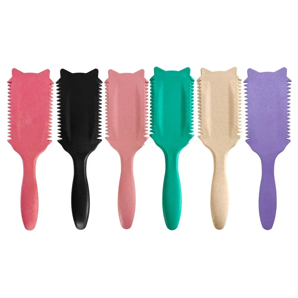 Curl Defining Brush Detangling & Shaping Styling Tool for Curly Hair
