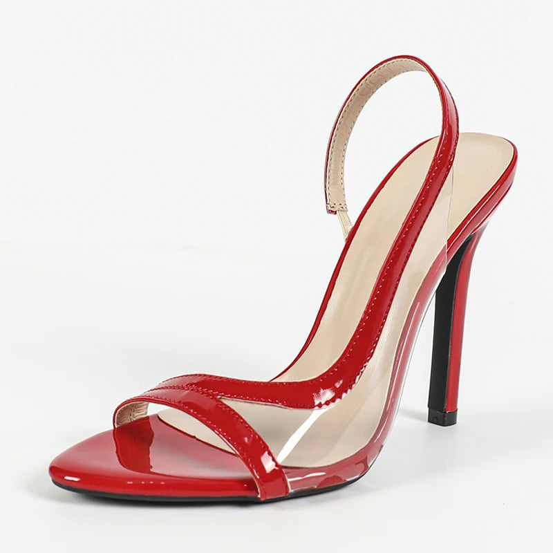 Women Red High Heels Shoes Zapatos Mujer