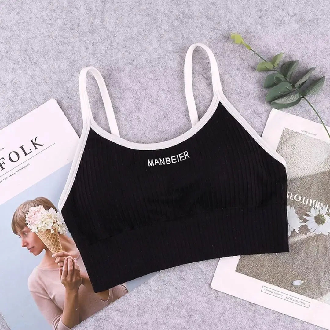 New Sports Bra For Women Gym Sexy Crop Top Bra Women Cotton Underwear Soft