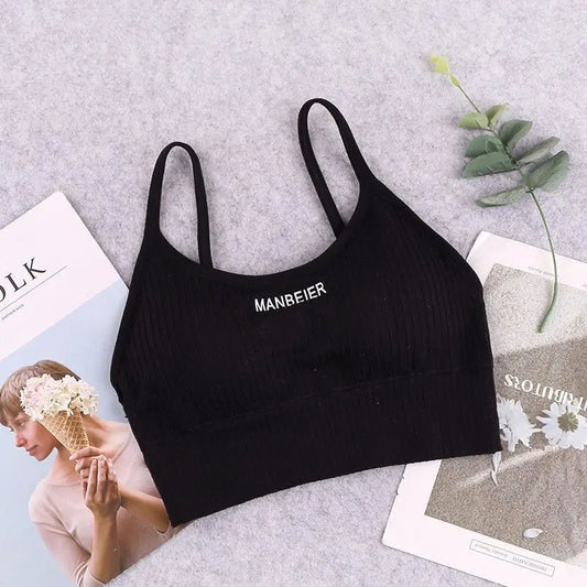 New Sports Bra For Women Gym Sexy Crop Top Bra Women Cotton Underwear Soft