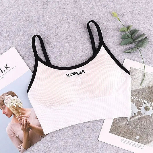 New Sports Bra For Women Gym Sexy Crop Top Bra Women Cotton Underwear Soft