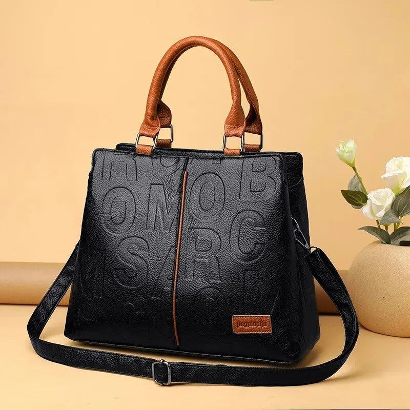 Leather Casual Shoulder Crossbody Bags for Women Ladies Luxury Designer