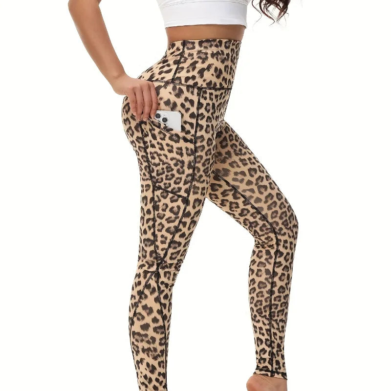 Sports Leggings With Phone Pocket