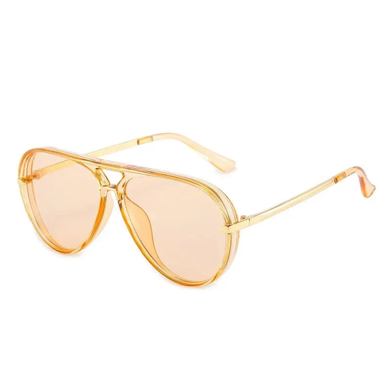 New Fashion Colored Sunglasses For Men And Women Aviator Glasses Uv400