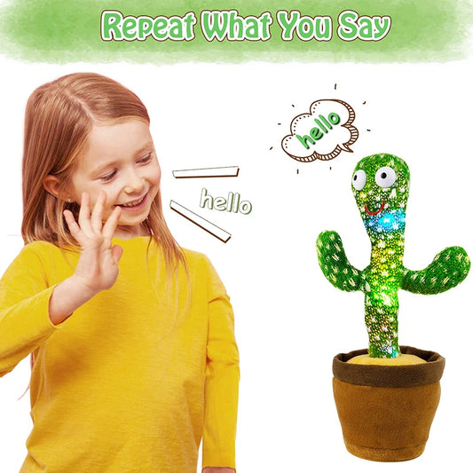 Dancing Cactus 120 Song Speaker For Kids Gift