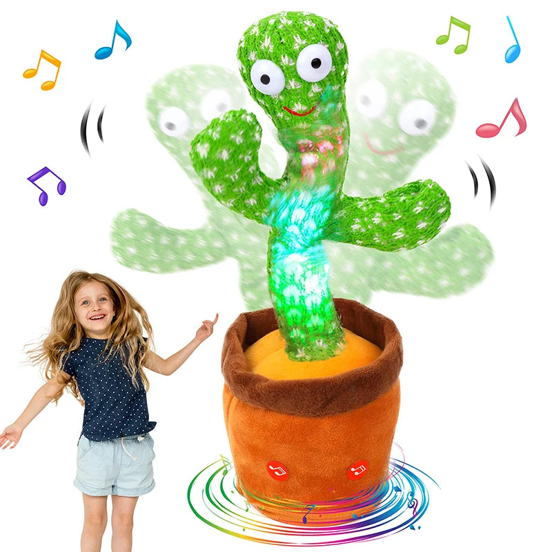 Dancing Cactus 120 Song Speaker For Kids Gift