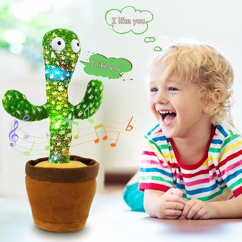 Dancing Cactus 120 Song Speaker For Kids Gift