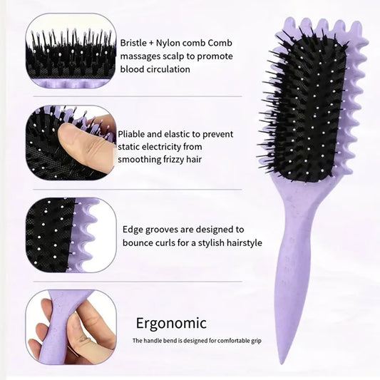Curly Hair Hairdressing Comb Women Brush Tools