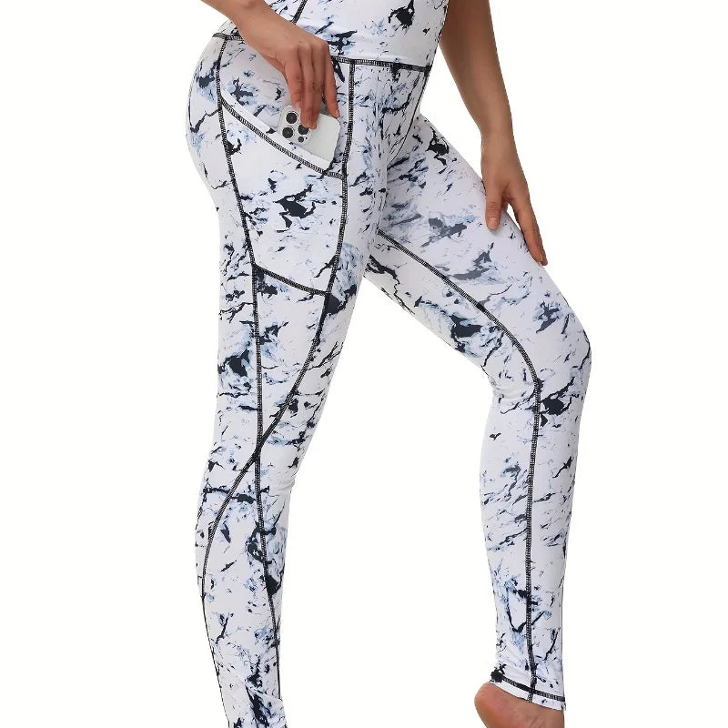 Sports Leggings With Phone Pocket