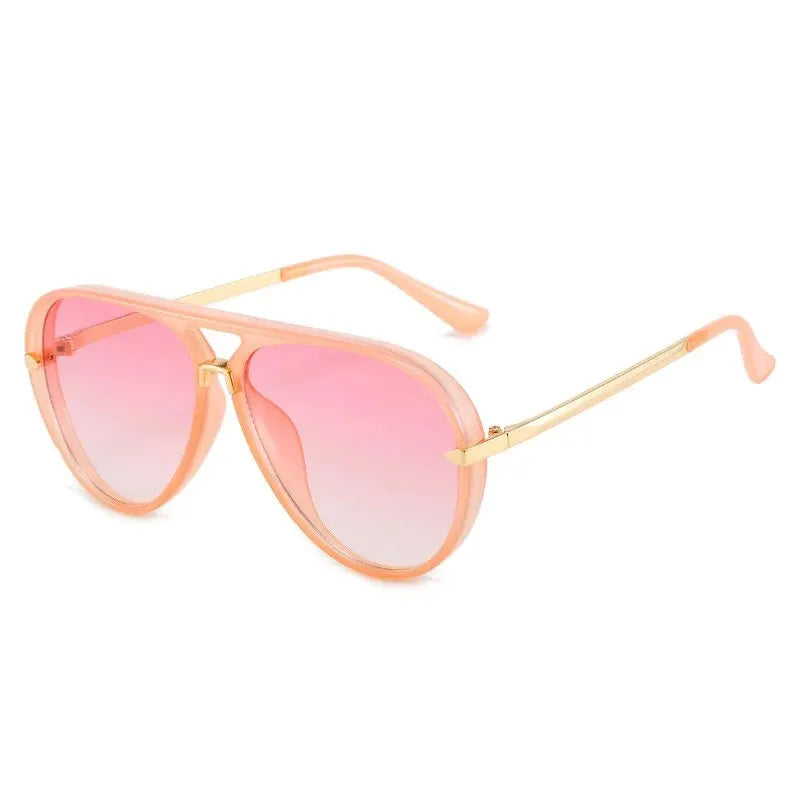 New Fashion Colored Sunglasses For Men And Women Aviator Glasses Uv400