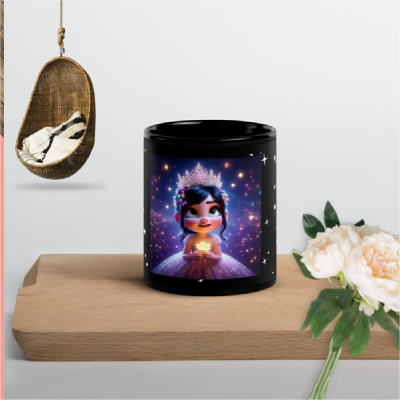 Black Glossy Mug